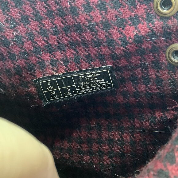 Women's Dr. Martens Tehani Lace Up Boots Size 6 Brown - Picture 14 of 14